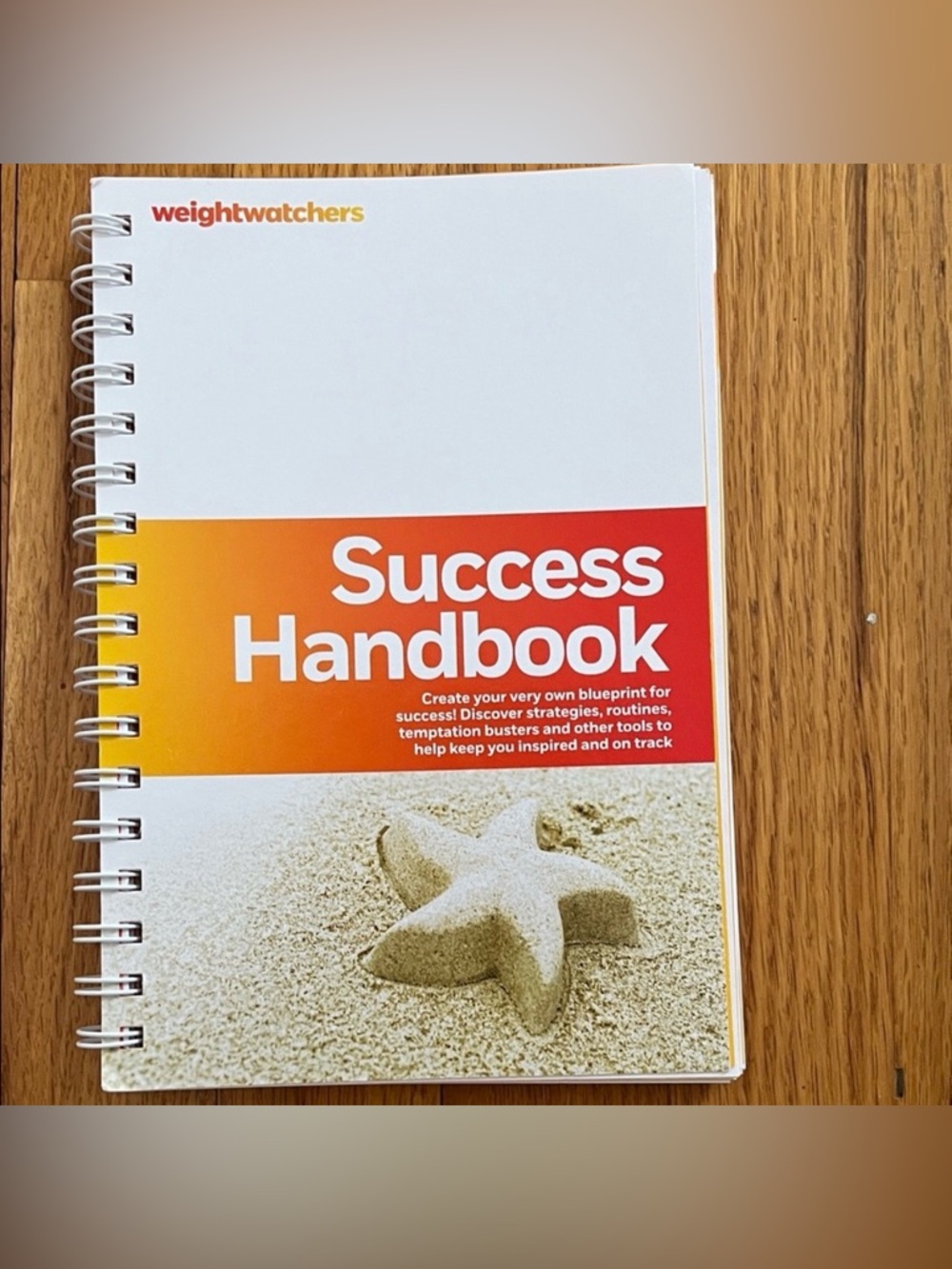 Weight Watchers Success Handbook Workbook | Spiral Bound | Like New